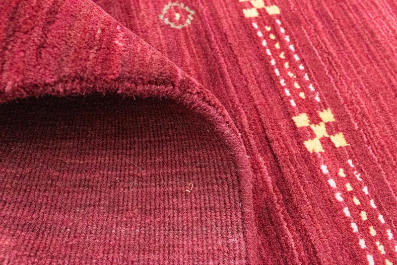 Wollteppich 170x240cm - rot