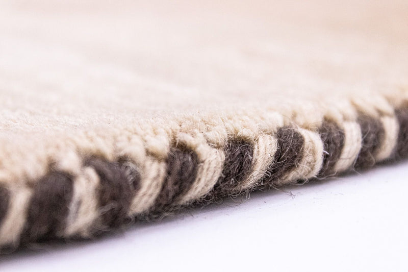 Gabbeh Teppich Softy 150x200cm - Wollteppich - beige