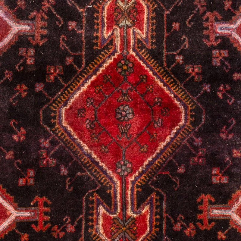 Nahavand Teppich 77x197cm - Perserteppich - dunkelrot