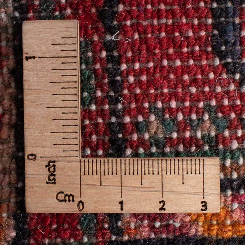 Nahavand Teppich 77x197cm - Perserteppich - dunkelrot
