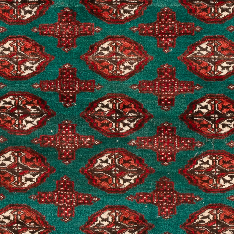 Turkaman Teppich 95x117cm - Orientteppich - mehrfarbig