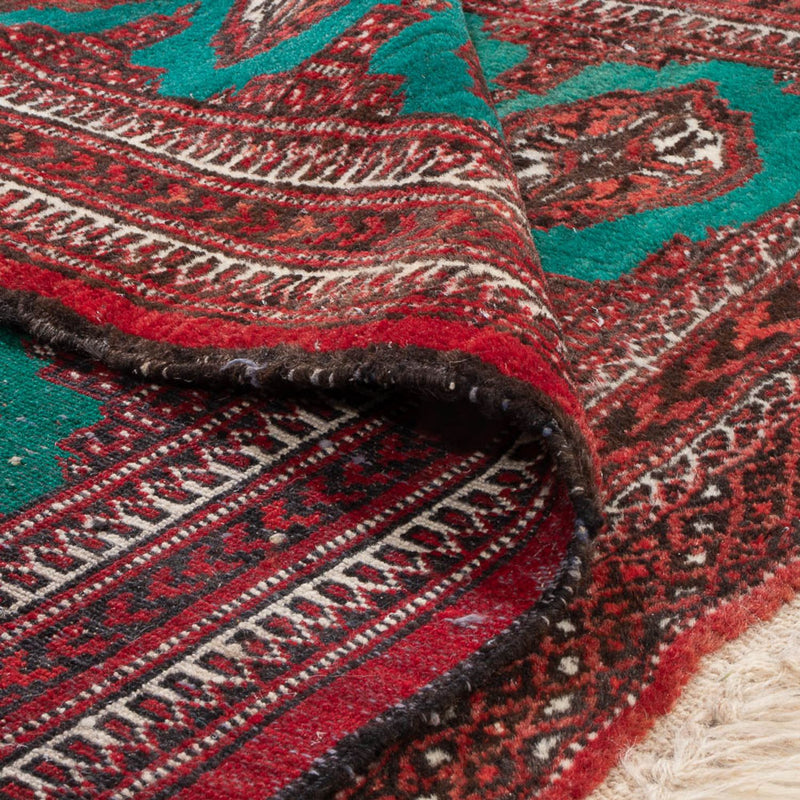 Turkaman Teppich 95x117cm - Orientteppich - mehrfarbig